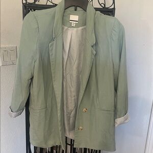 Women's Sage Green Blazer